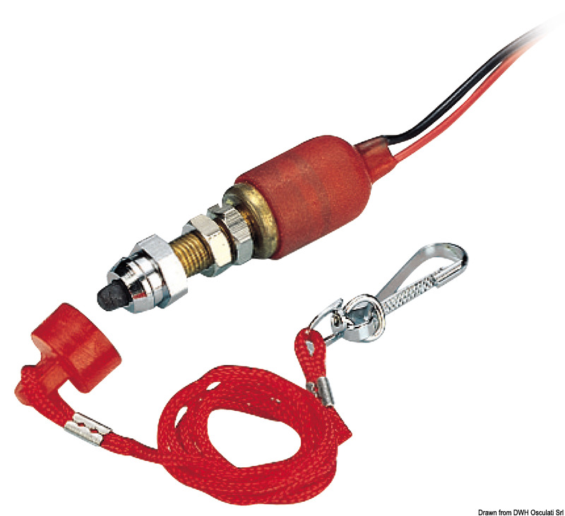 Ignition cut-off, red