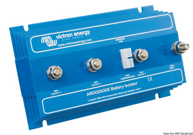 Argodiode 180-3AC 3 batteries 180A