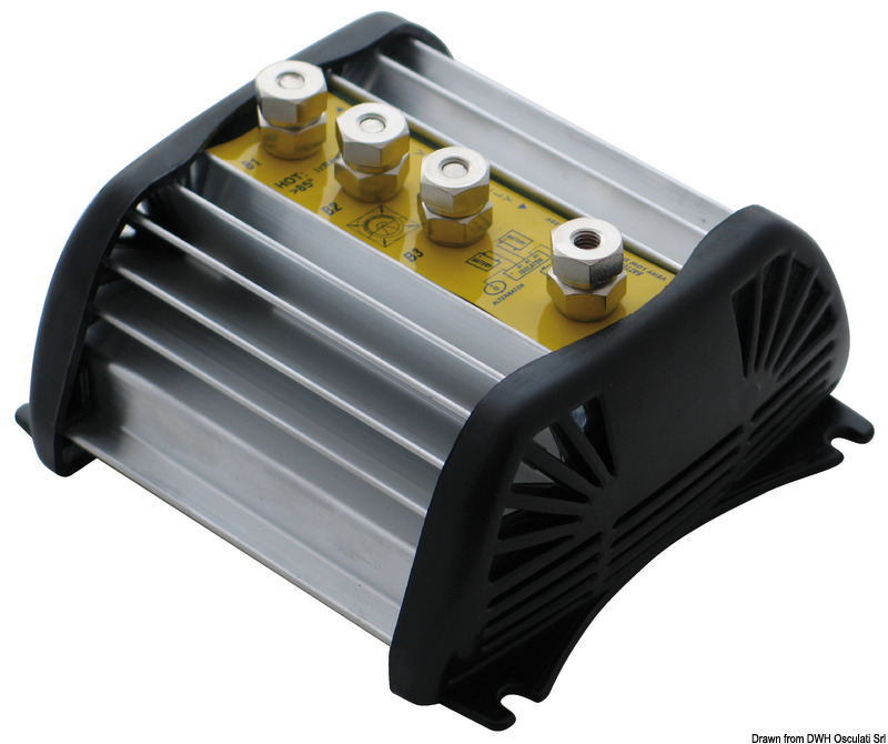 Battery combiner 3 x 70 A