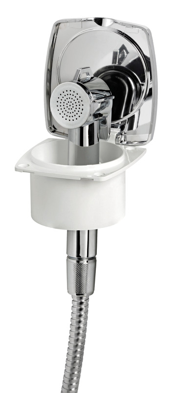 New Edge chromed shower box SS hose 4 m