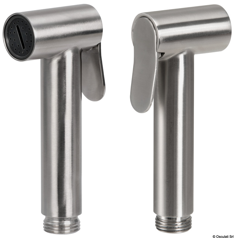 SS shower lever-operated