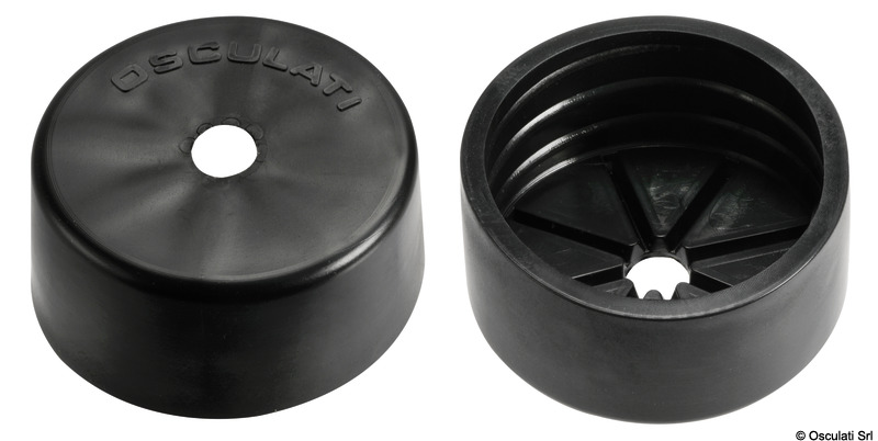 End cap for tubes 16.104.41 black