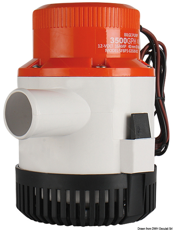Maxi submersible bilge pump G3500 12 V