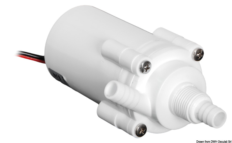 Centrifugal pump for sinks 12 V