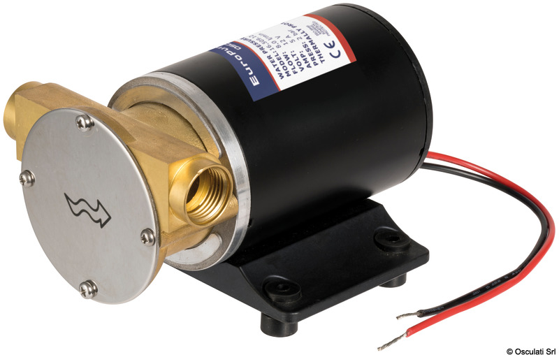 Europump self-priming pump brass head 24 V