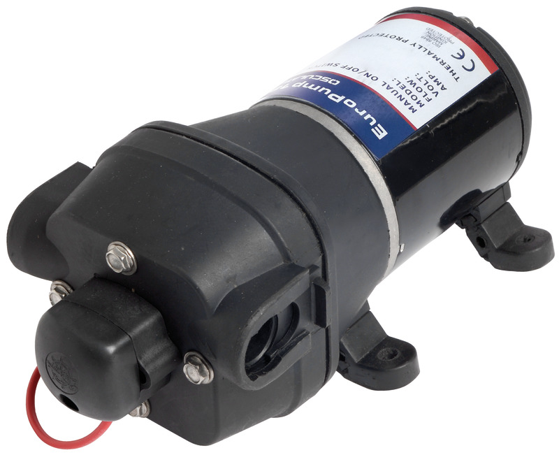 Europump 12 4-diaphragm fresh water pump 24 V