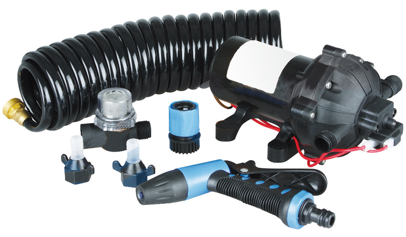 Washdown kit for deck washing 24 V