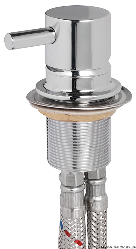 Shower hot/cold water mixer