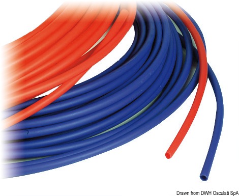 Hydrofix polyethilene pipe red 15 mm