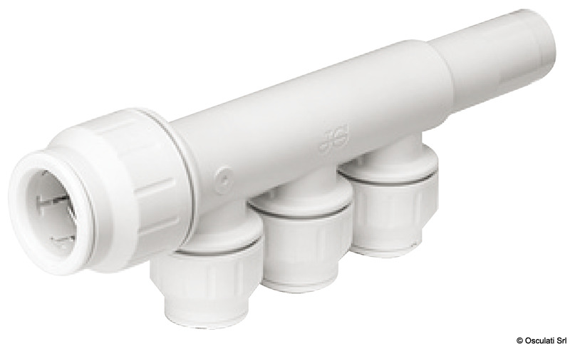 Speedfit manifold w/3 derivations 22 mm