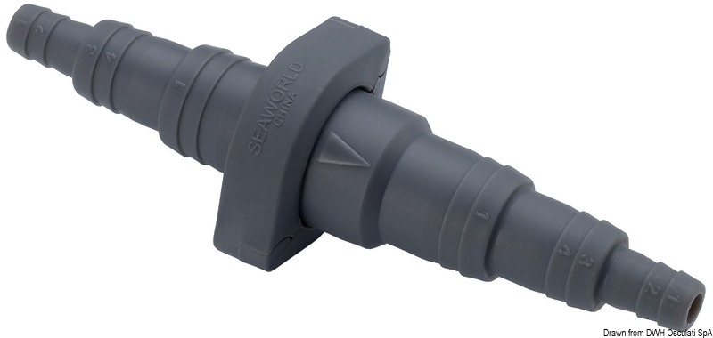 Multiple hose connector 25/32/38 mm