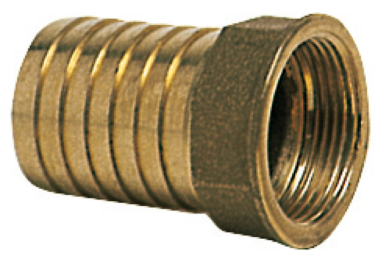 Cast brass female hose adaptor 1" x 25 mm