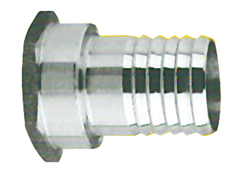 SS female hose adaptor 3/8" x 15 mm