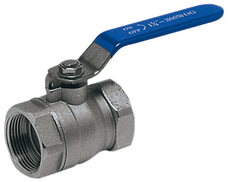 Ball valve chromed brass 2"1/2