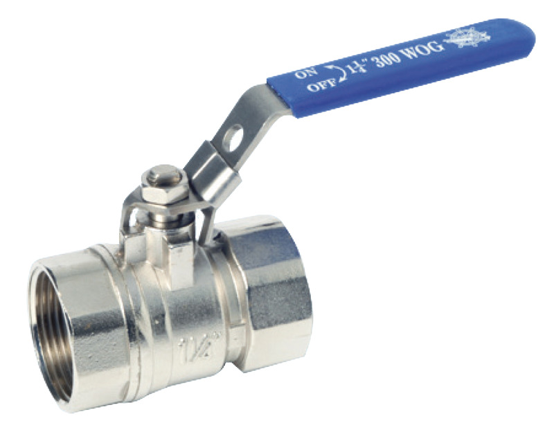 Full passage locking gate valve 1"1/4