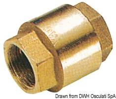 Brass check valve 3/4"