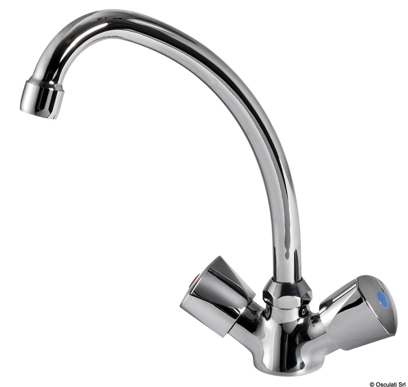 Swiveling faucet mixer 160mm