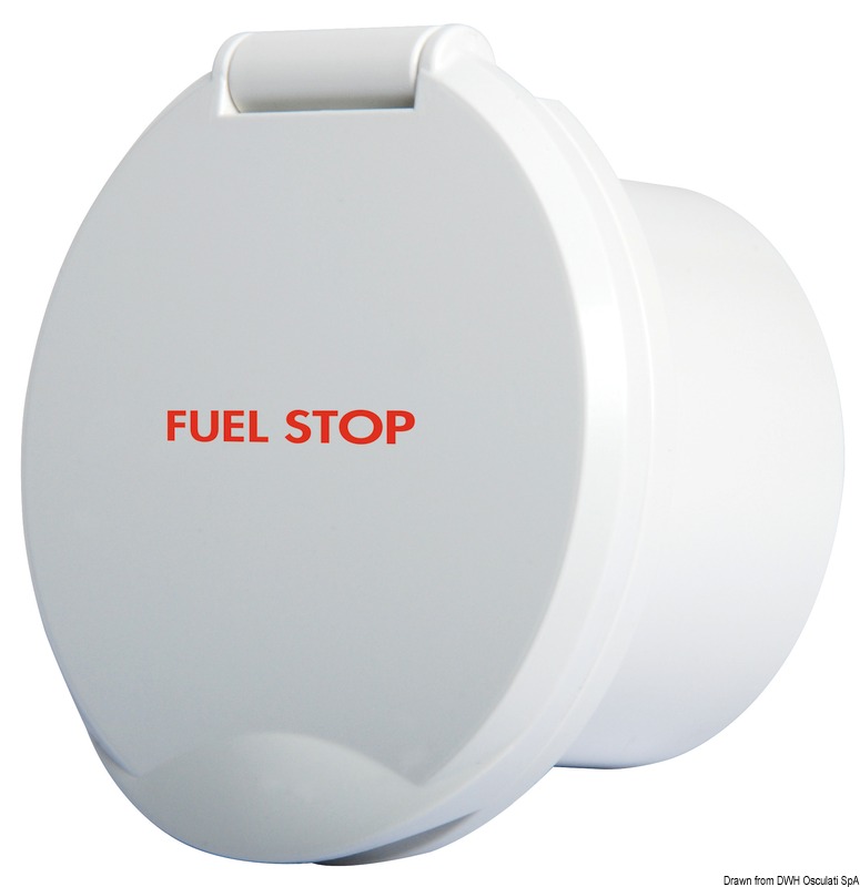 ClassicEvo white ABS compart w/FUEL STOP wording