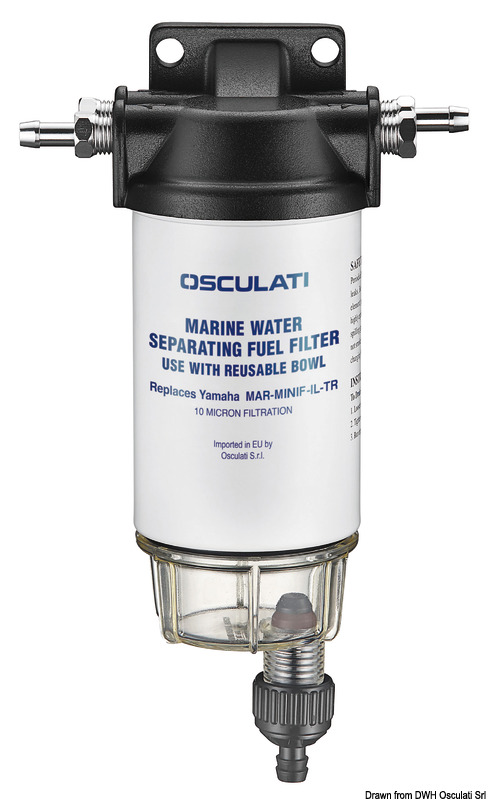 Petrol filter + water/fuel separator 200-406 l/h