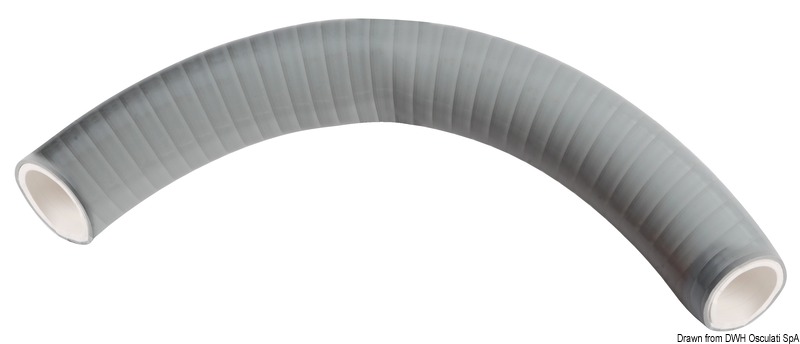 SUPERFLEX spiral hose grey PVC Ø 20 mm