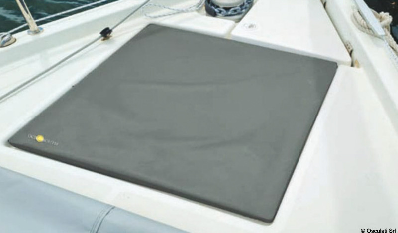 Grey Cover for Lewmar Flush Hatch size 10