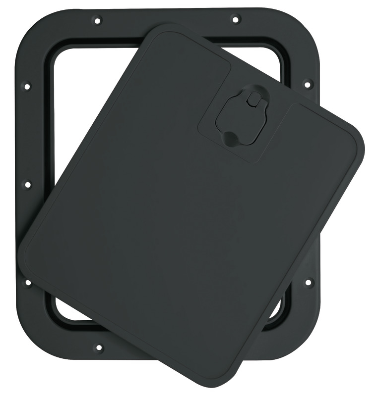 Black inspection hatch removable lid 305 x 355mm