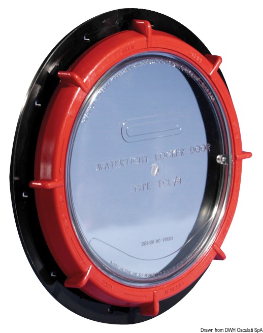 WHALE Henderson watertight transp. hatch 236 mm