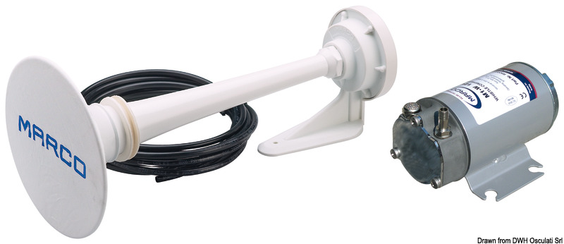 White Horn 12V RINA-type approved fish.boats up to