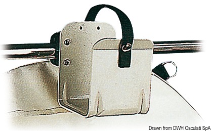 Bracket for horseshoe buoy