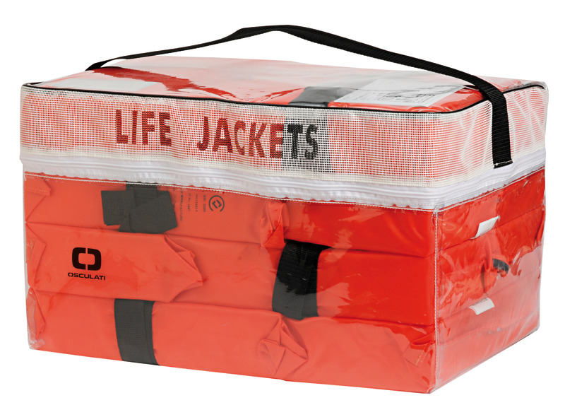 PVC case for 4 lifejackets