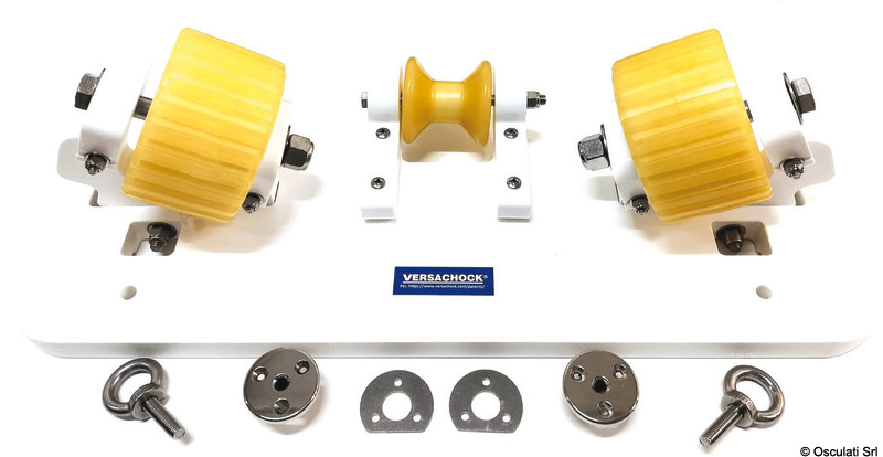Support plate w/VersaChock 2 rollers