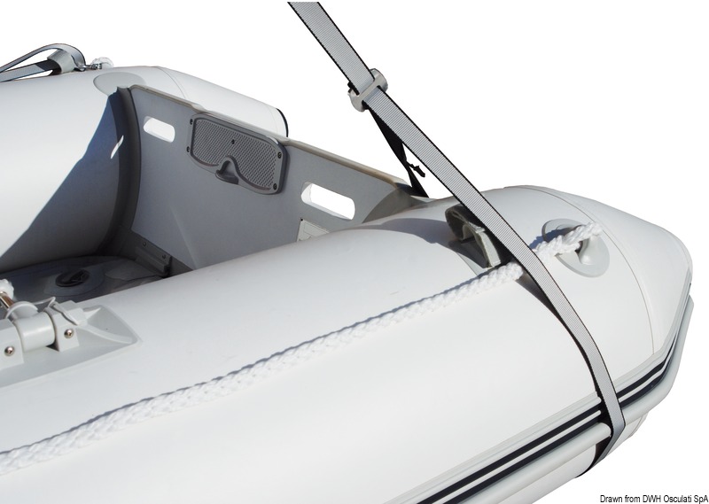 3-arm dinghy lift system + 2 straps