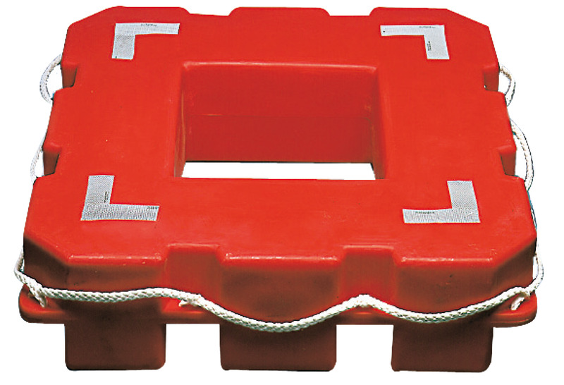 Liferaft 8 seats, 90 x 90 cm