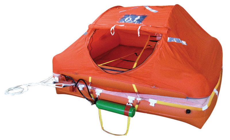 OCEANLIFE liferaft + GB 8 seats