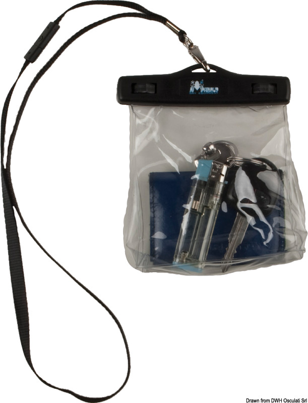 AMPHIBIOUS waterproof case 12x11 cm