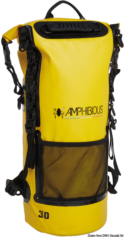 Amphibious Quota watertight backpack yellow 45 l
