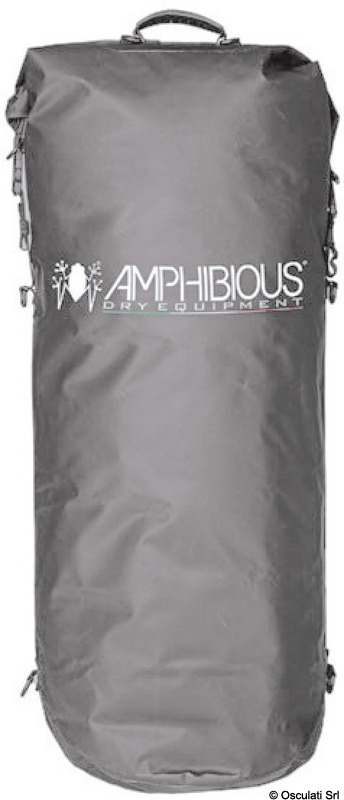 Amphibious Tube watertight bag 100 l grey