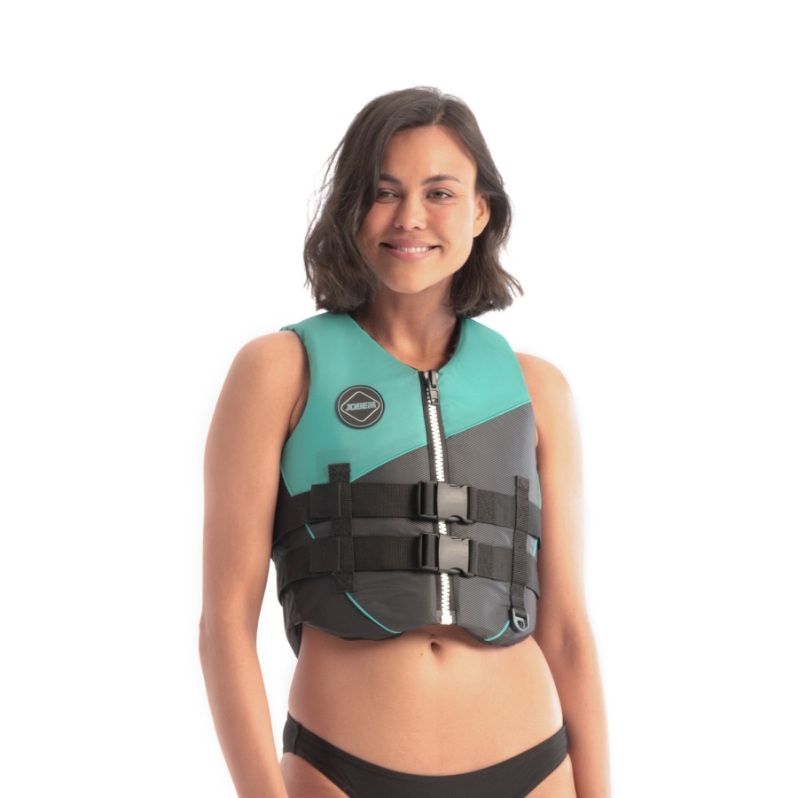 Jobe Nylon Life Vest Women Vintage Teal - Size M+