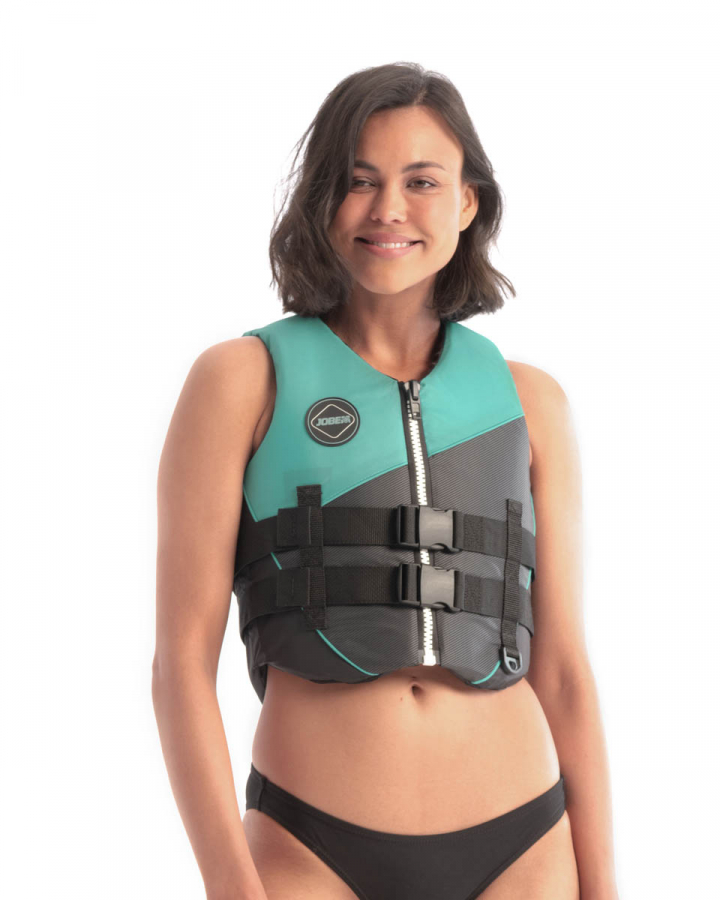 Jobe Nylon Life Vest Women Vintage Teal - Size XL