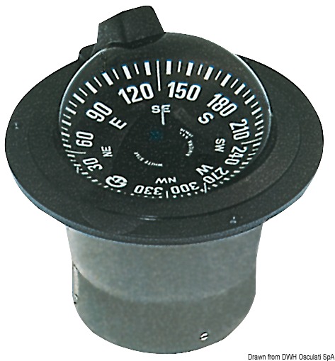 RIVIERA BW1 compass 5" recess-fit model