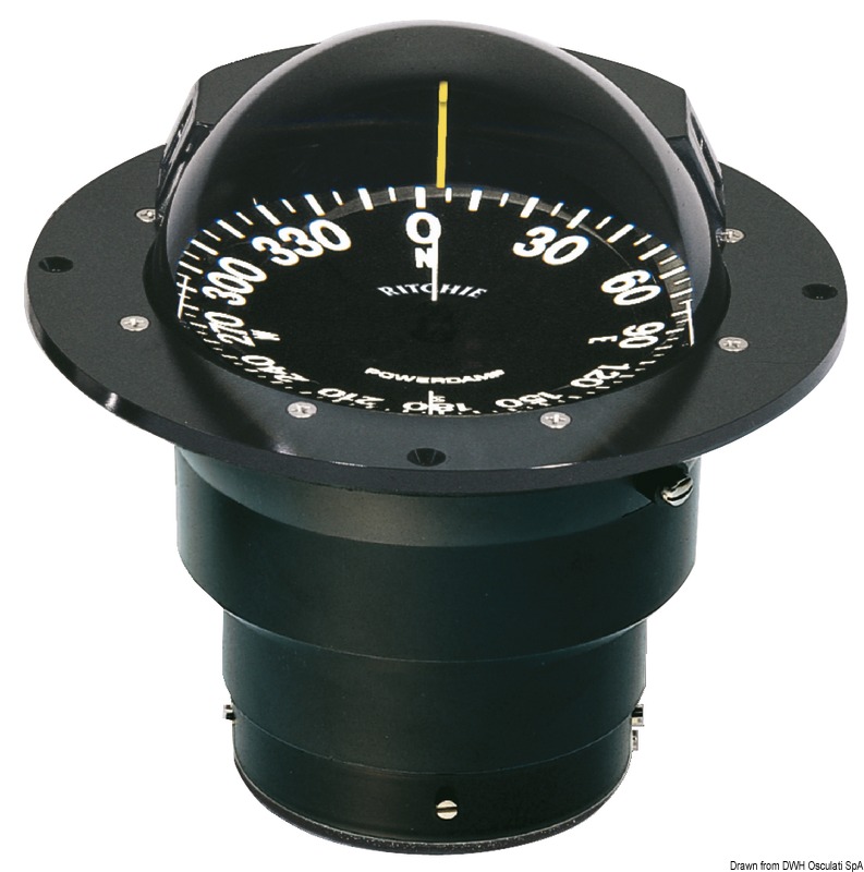 RITCHIE Globemaster built-in compass 5" black/blac