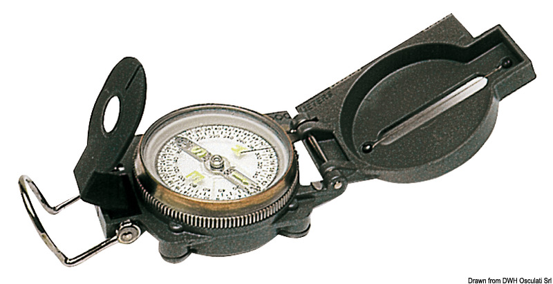 Bearing and steering compass