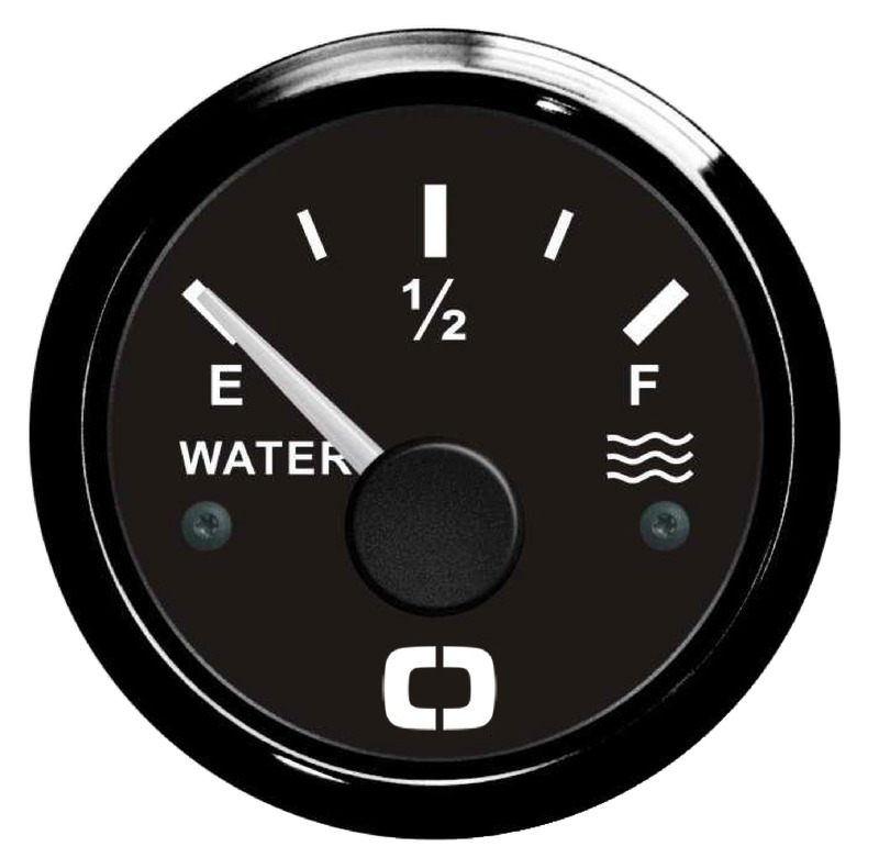Water level gauge 240-33/0-190 ohm red backlit