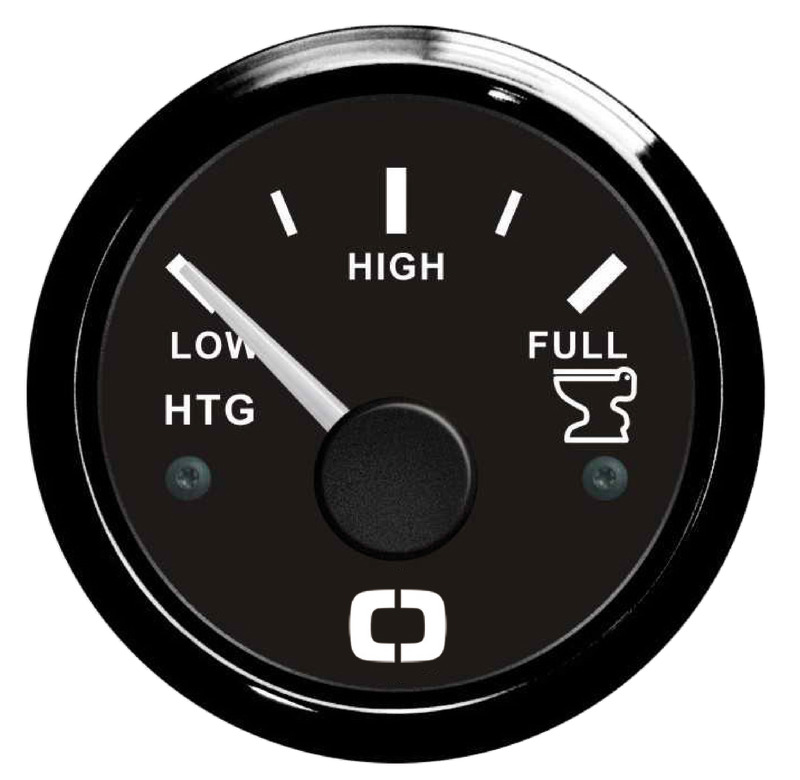 Blackwater gauge 10/180 ohm black/black