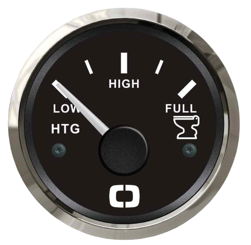 Blackwater gauge 10/180 ohm black/glossy