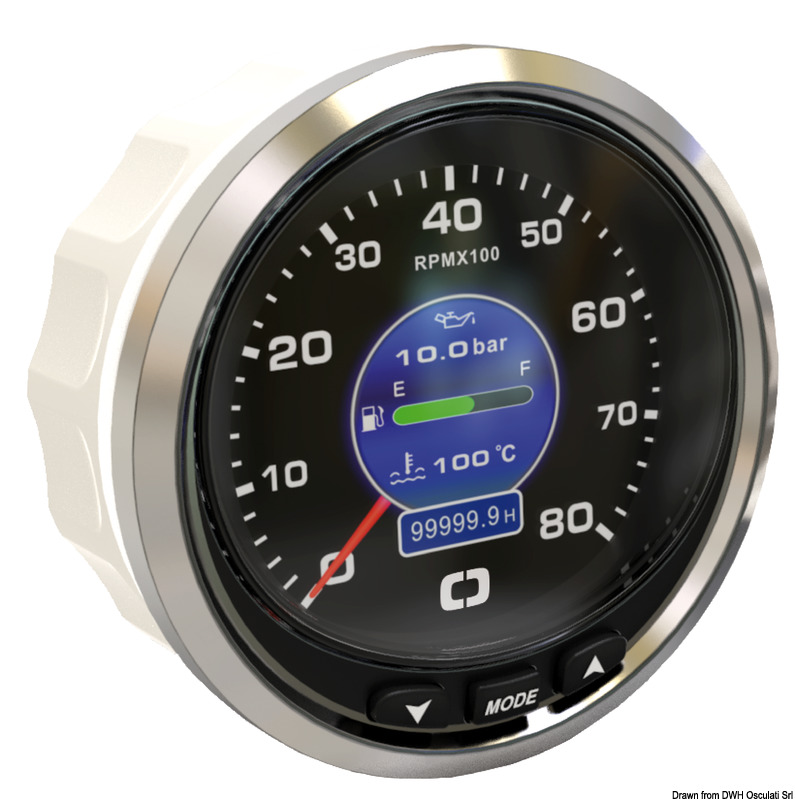 LCD multifunction instrument