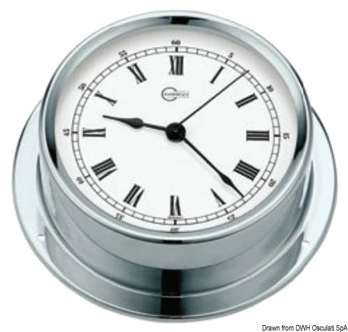 Barigo Regatta white quartz clock
