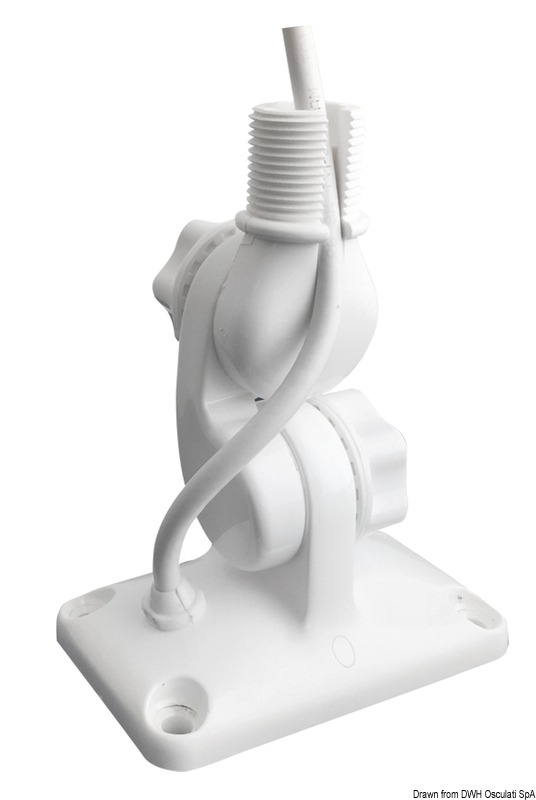 Glomex reinforced nylon base w/articulated joint