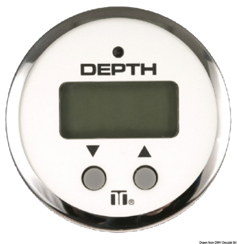 Veethree ecosounder recess mounting white