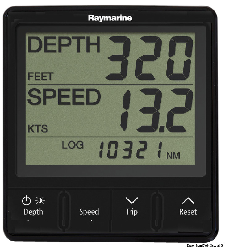 Raymarine i50 Tridata digital display